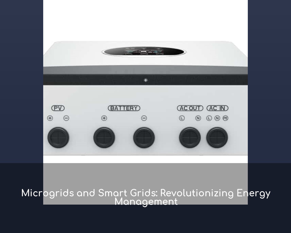 Microgrids and Smart Grids: Revolutionizing Energy Management